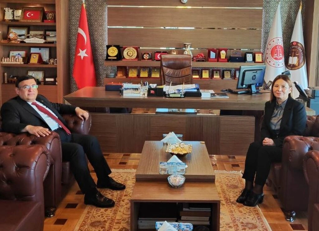 OMÜ Rektörü Aydın'dan Cumhuriyet Başsavcısı Kılıç'a Ziyaret - Resim 2