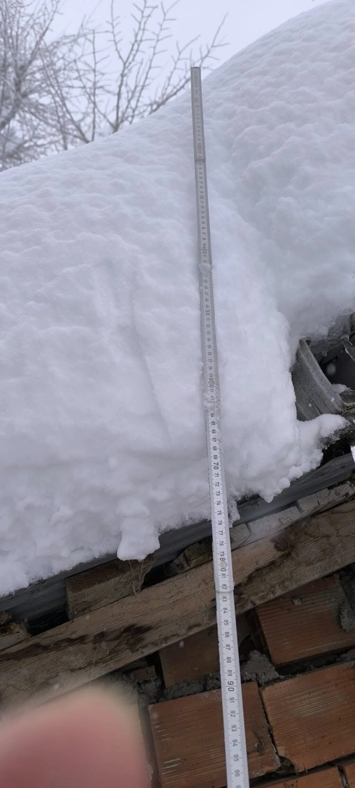 Samsun'da 70 cm Kar, Köpek Karın İçinde Kayboldu! Samsun'dan Kar Manzaraları - Resim 40