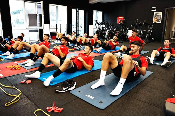 Samsunspor U19 Antalyaspor Maçı Hazırlıklarına Devam Ediyor - Resim 1
