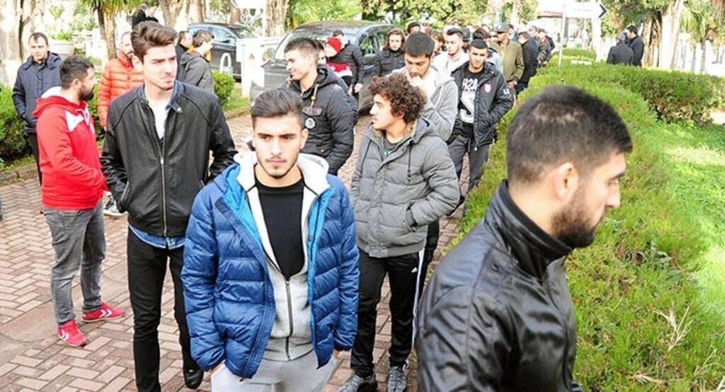 Samsunspor 20 Ocak futbol şehitleri böyle anıldı - Resim 1