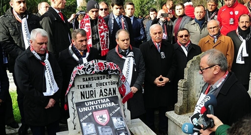 Samsunspor 20 Ocak futbol şehitleri böyle anıldı - Resim 10