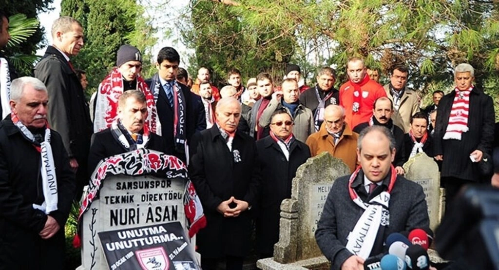 Samsunspor 20 Ocak futbol şehitleri böyle anıldı - Resim 12