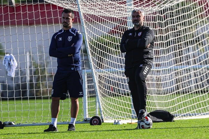 Samsunspor Galatasaray maçı hazırlıklarına başladı - Resim 5