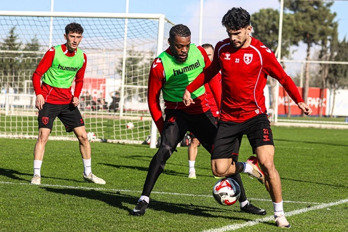 Samsunspor Galatasaray maçı hazırlıklarına başladı - Resim 9