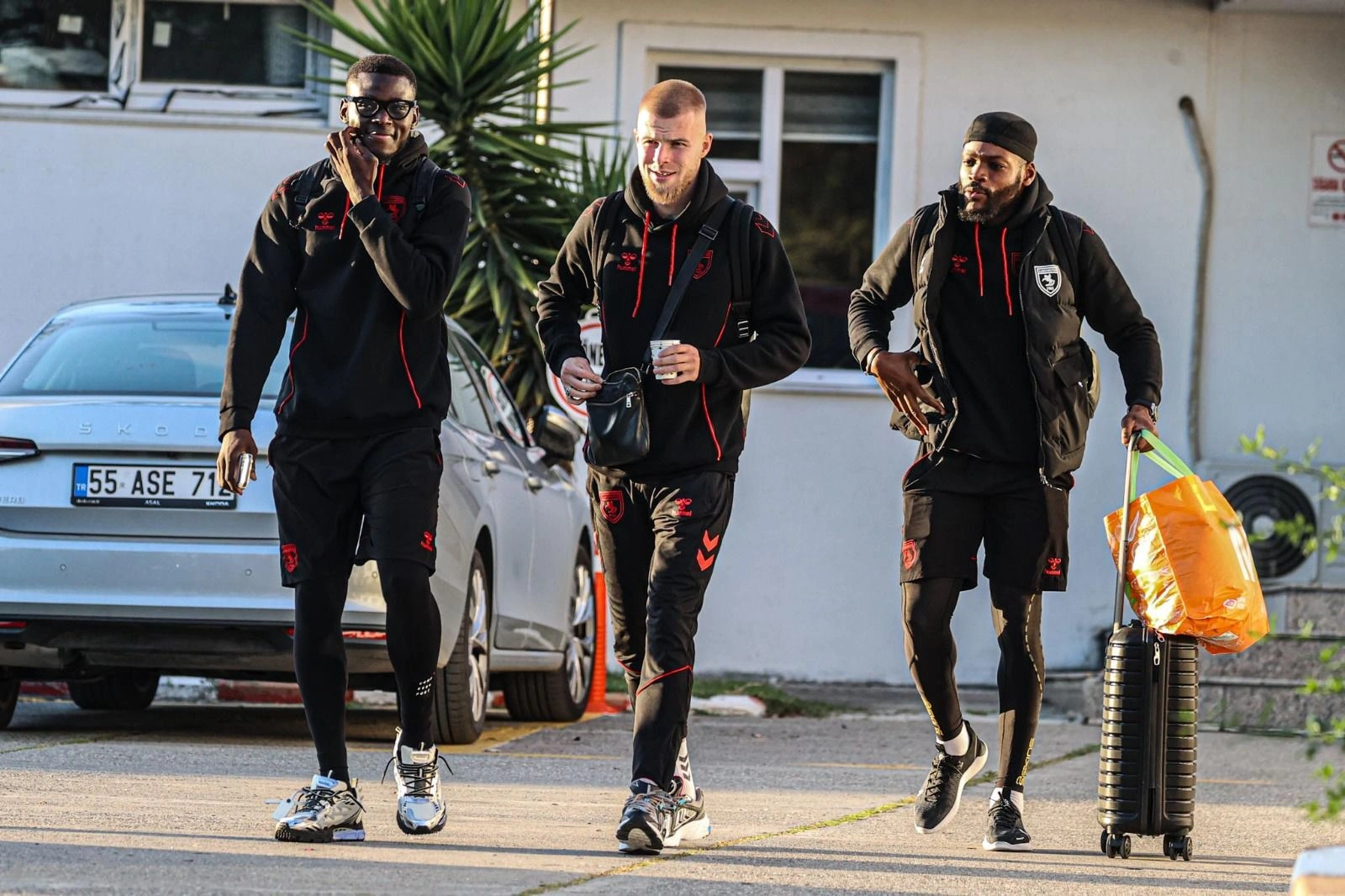 Samsunspor Galatasaray maçı için İstanbul'a hareket etti - Resim 6