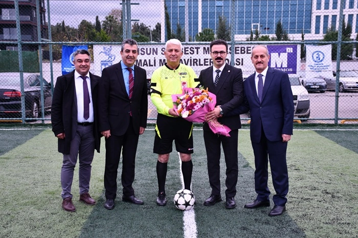 Samsun SMMMO Kurumlar Arası 6. Geleneksel Futbol Turnuvası Kupa Finali ile Sona Erdi - Resim 3