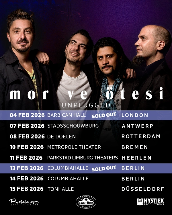 Mor ve ötesi Unplugged Avrupa Turnesinde - Resim 1