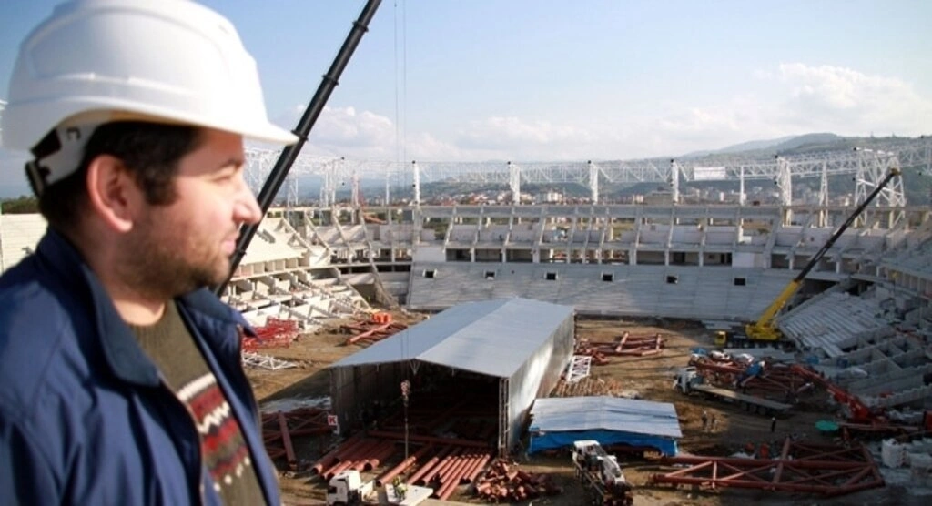 Samsun 19 Mayıs Stadyumu inşaatı çalışmaları devam ediyor - Resim 8