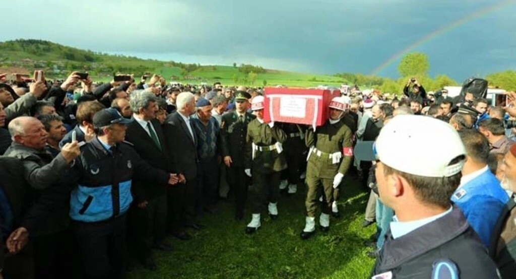Samsun Havzalı  Şehidini uğurladı - Resim 3