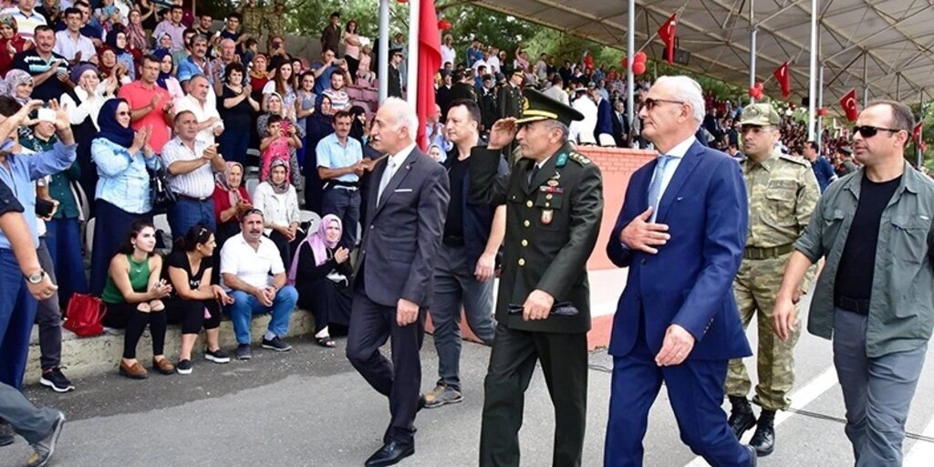 Samsun’da 96-3 kısa dönem askerler yemin etti - Resim 3