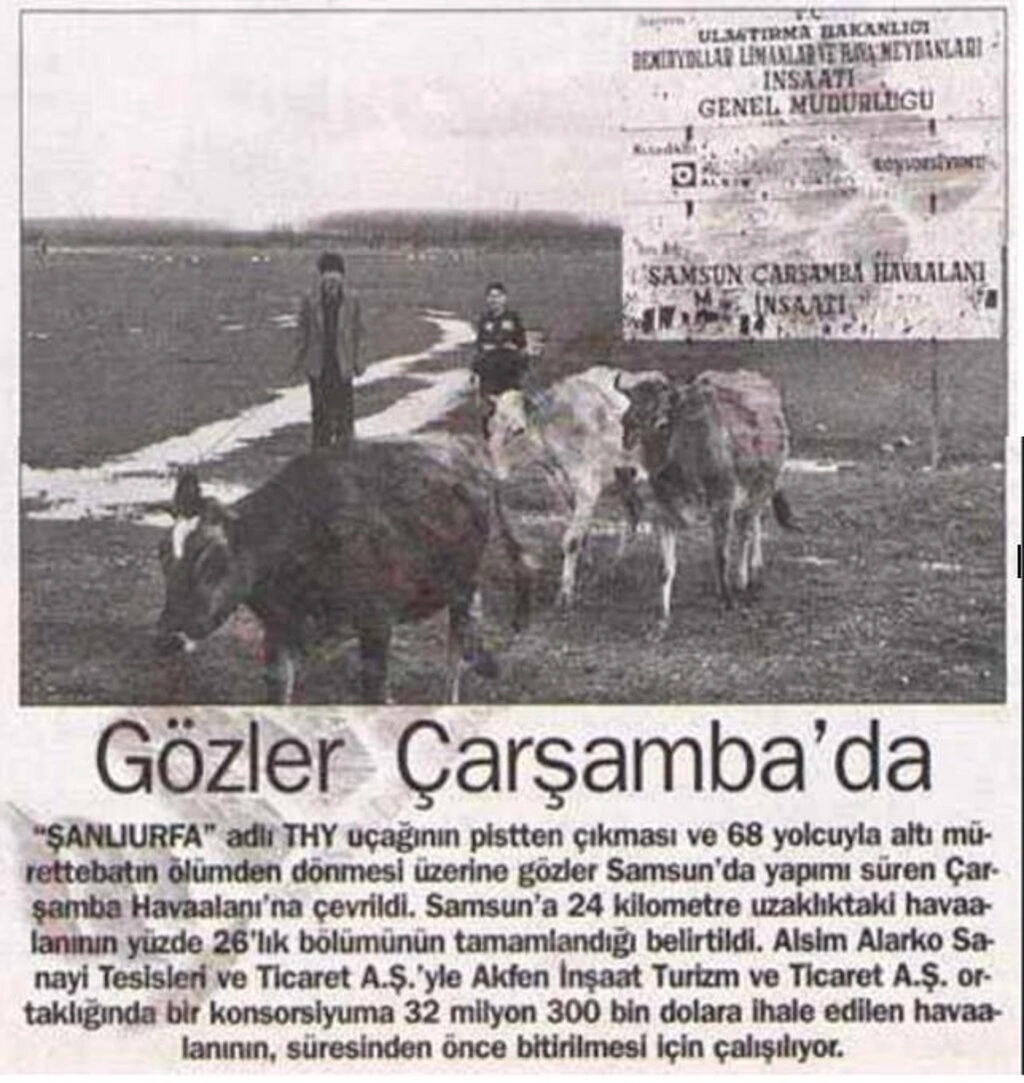 Samsun Havalimanı ve Samsun Çarşamba Havalimanı tarihi! - Resim 24