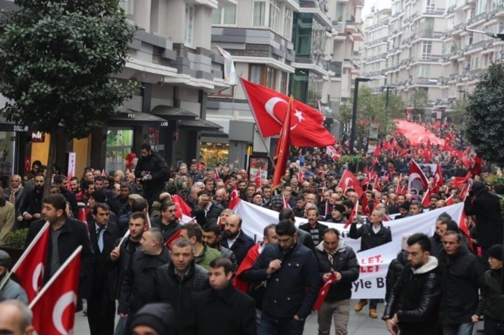 Teröre karşı Samsun tek yürek oldu - Resim 3