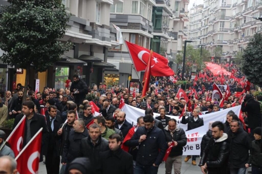 Teröre karşı Samsun tek yürek oldu - Resim 6