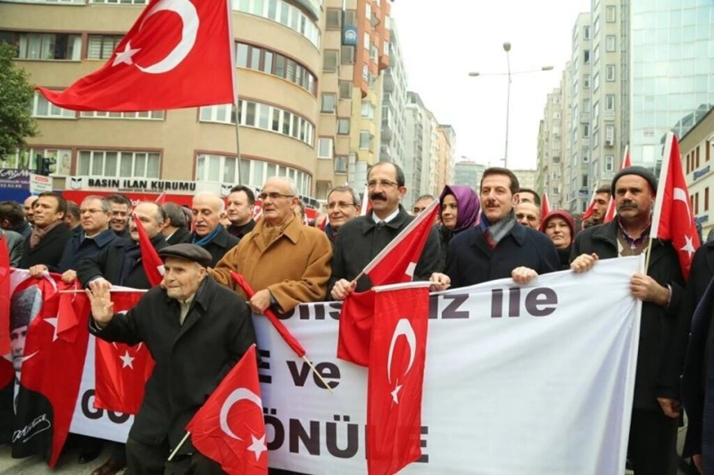 Teröre karşı Samsun tek yürek oldu - Resim 8