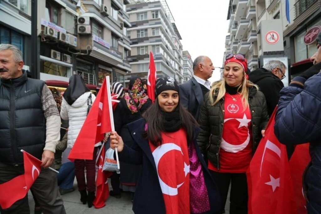 Teröre karşı Samsun tek yürek oldu - Resim 11