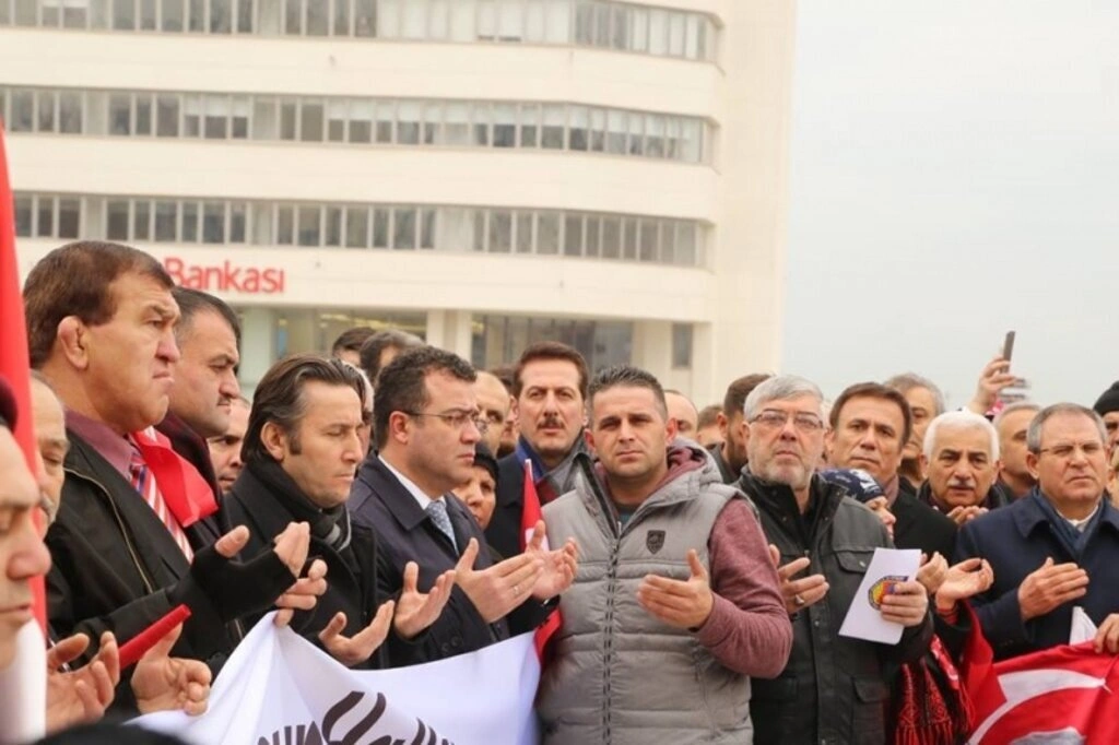Teröre karşı Samsun tek yürek oldu - Resim 12