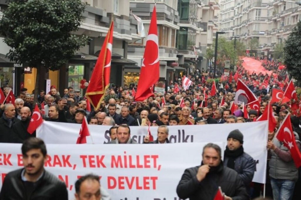 Teröre karşı Samsun tek yürek oldu - Resim 13