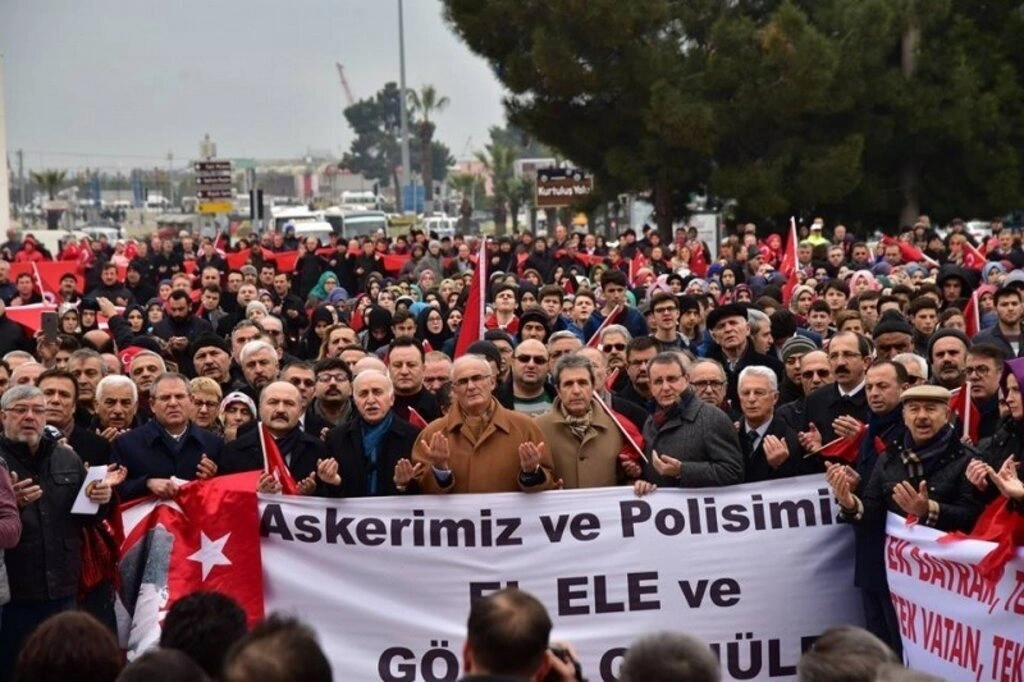 Teröre karşı Samsun tek yürek oldu - Resim 24