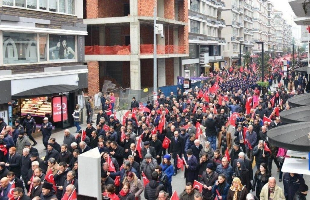 Teröre karşı Samsun tek yürek oldu - Resim 25