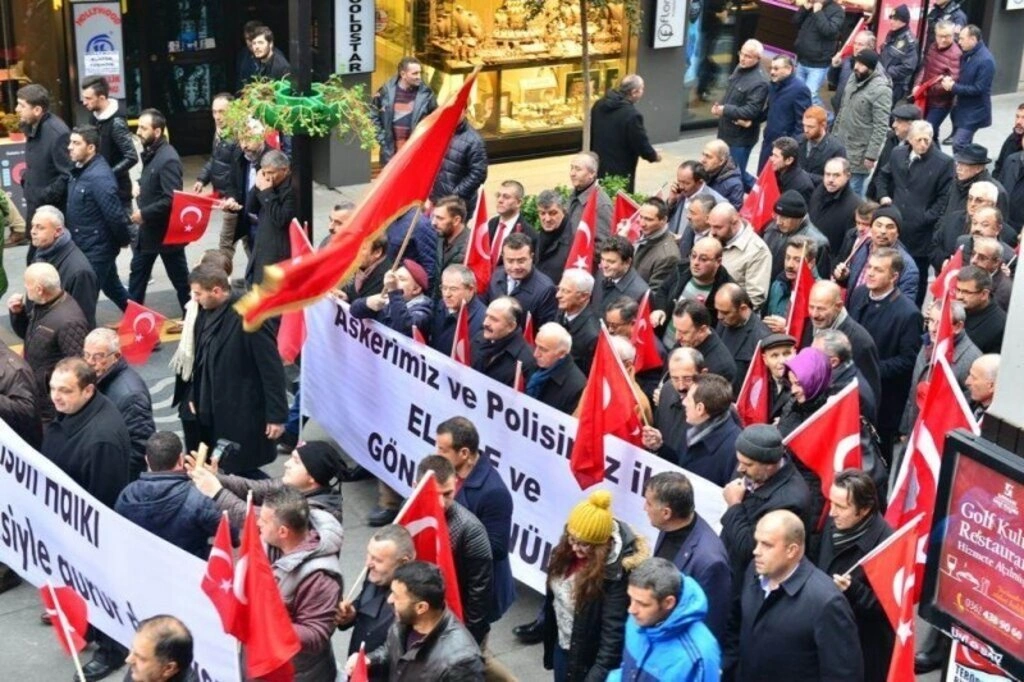 Teröre karşı Samsun tek yürek oldu - Resim 27