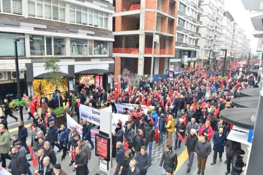Teröre karşı Samsun tek yürek oldu - Resim 33