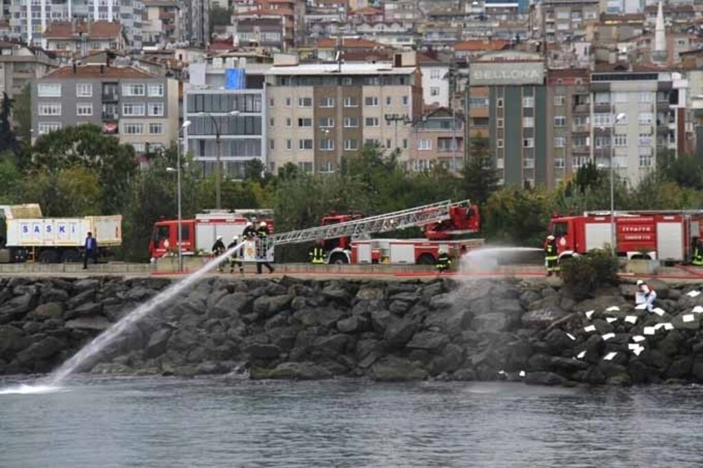 Samsun'da nefes kesen tatbikat - Resim 14