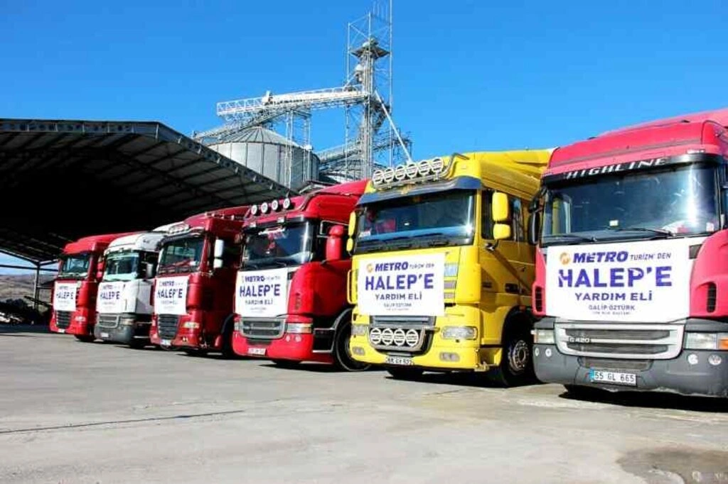 Metro Holding'den Halep'e 150 ton pirinç - Resim 4