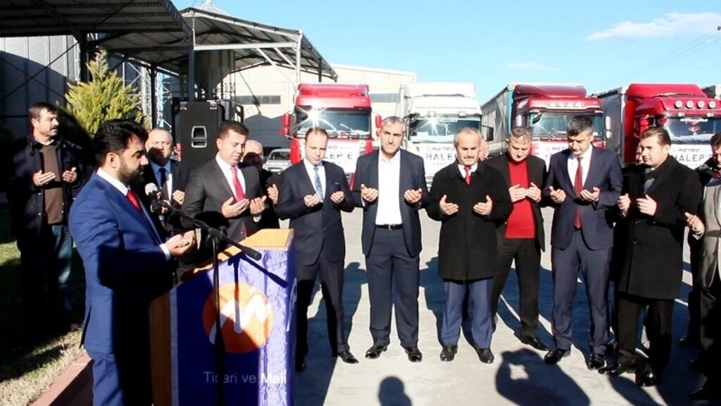 Metro Holding'den Halep'e 150 ton pirinç - Resim 6