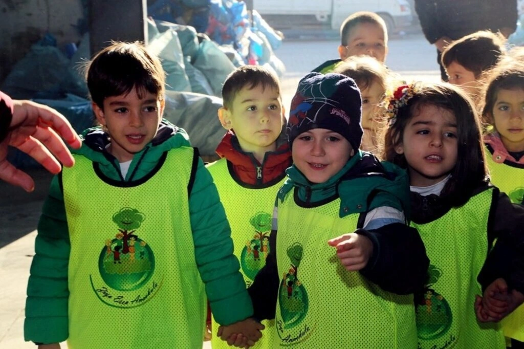 İlkadım'da miniklere geri dönüşüm eğitimi - Resim 4