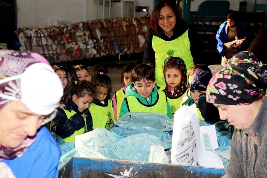 İlkadım'da miniklere geri dönüşüm eğitimi - Resim 11