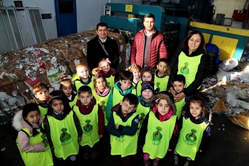 İlkadım'da miniklere geri dönüşüm eğitimi - Resim 12