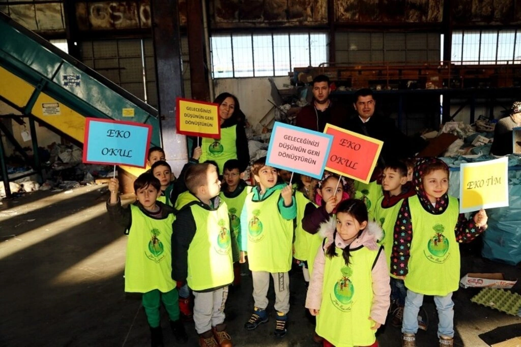 İlkadım'da miniklere geri dönüşüm eğitimi - Resim 16