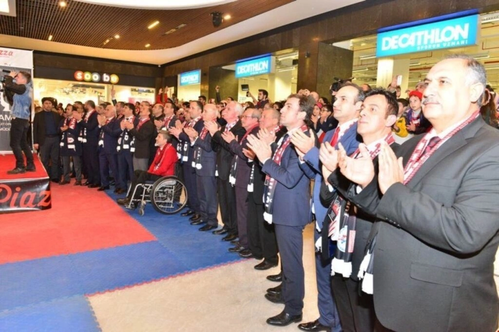 Piazza AVM'de Samsunspor coşkusu yaşandı! - Resim 3