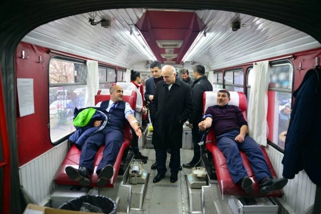 Samsun'da Kan ve Can Ver kampanyasına büyük ilgi - Resim 14