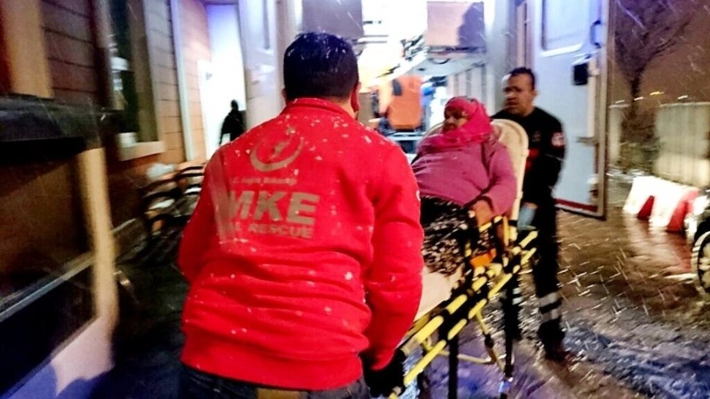 Samsun UMKE Gönüllü Kar Mesaisi - Resim 1