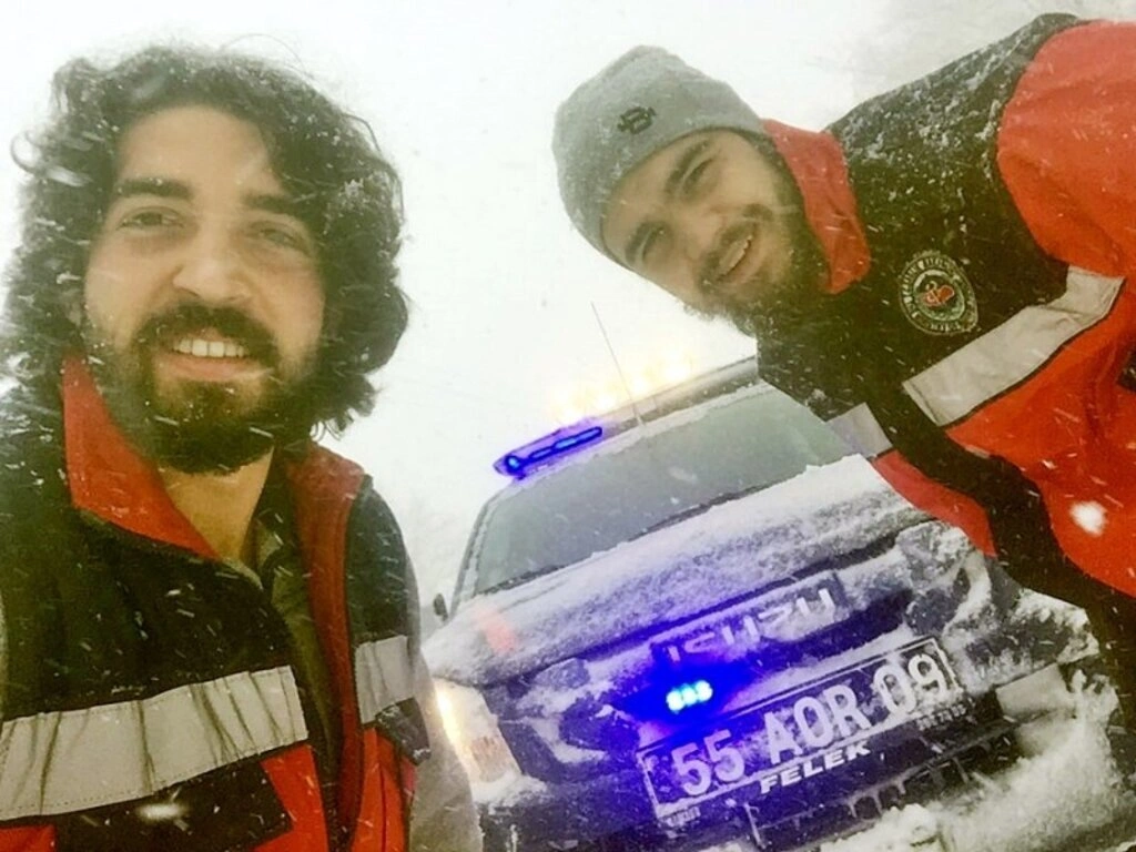 Samsun UMKE Gönüllü Kar Mesaisi - Resim 11