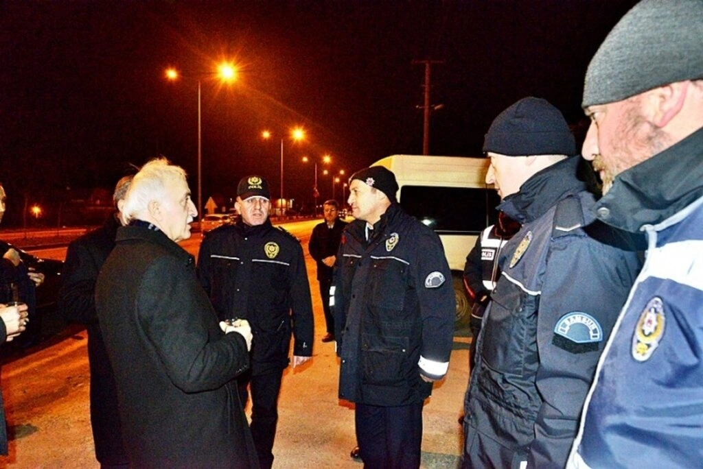 Vali Şahin'den Samsun'daki Polis Noktalarına ziyaret - Resim 5