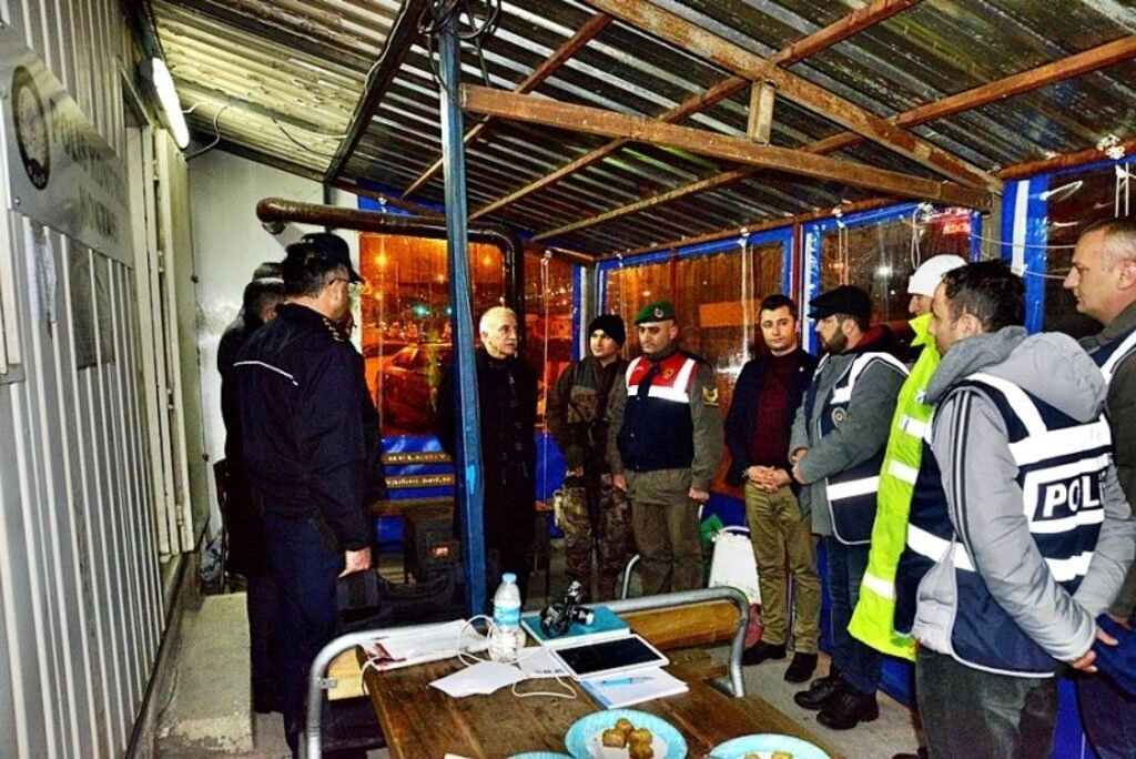 Vali Şahin'den Samsun'daki Polis Noktalarına ziyaret - Resim 9