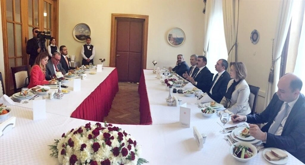 Milletvekili Köktaş Kolombiya heyetini ağırladı  - Resim 1