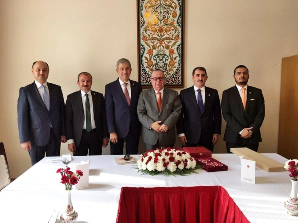 Milletvekili Köktaş Kolombiya heyetini ağırladı  - Resim 5