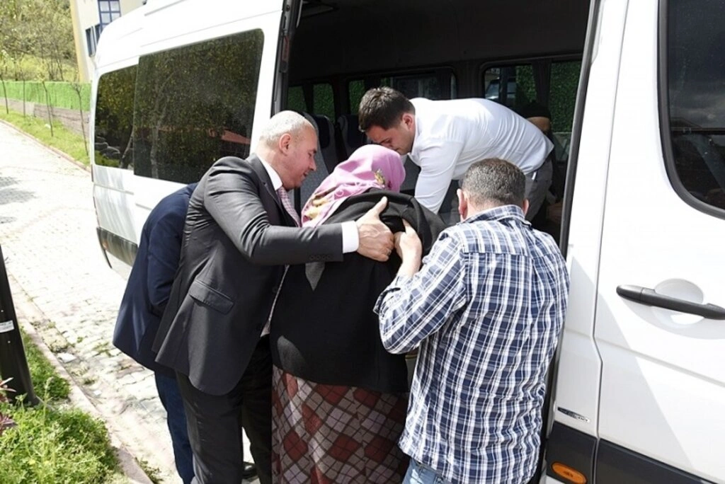 Başkan Togar ile Kaymakam Öztürk şehit aileleri ile bir araya geldi - Resim 9