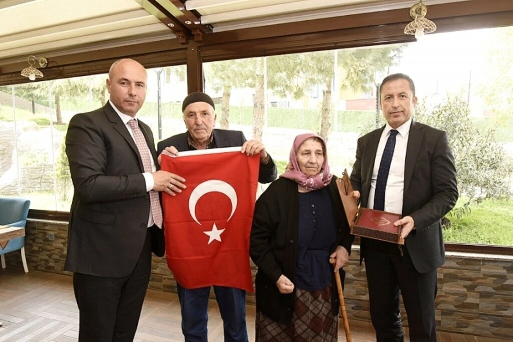 Başkan Togar ile Kaymakam Öztürk şehit aileleri ile bir araya geldi - Resim 10