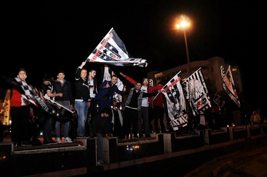Beşiktaş'ın Şampiyonluğu Samsun'da da kutlandı - Resim 4