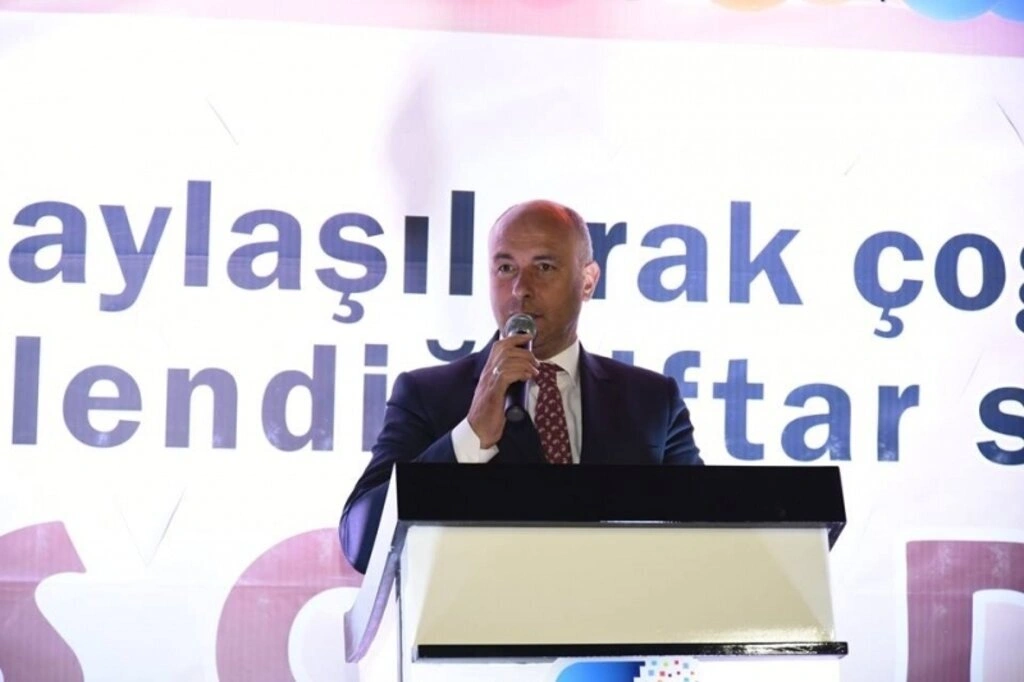 Tekkeköy de on binler aynı sofra da oruç açtı - Resim 1