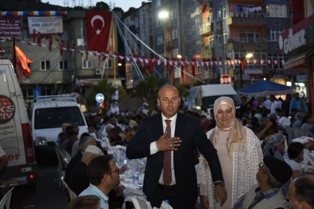 Tekkeköy de on binler aynı sofra da oruç açtı - Resim 8
