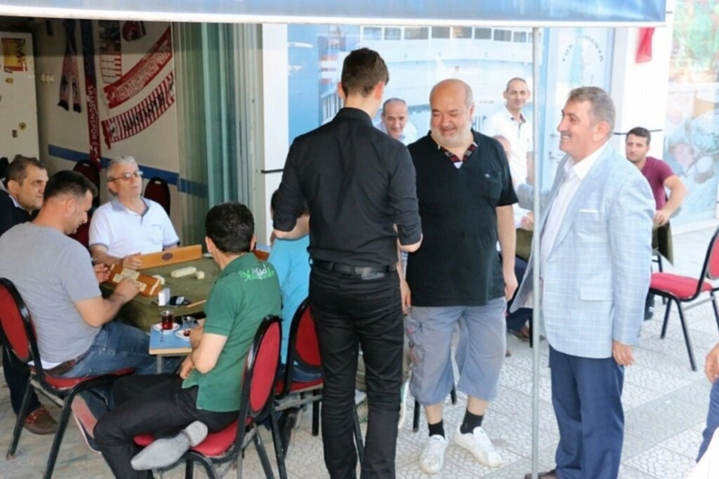 AK Parti Samsun Milletvekili Fuat Köktaş'tan bayramlaşma mesaisi - Resim 14