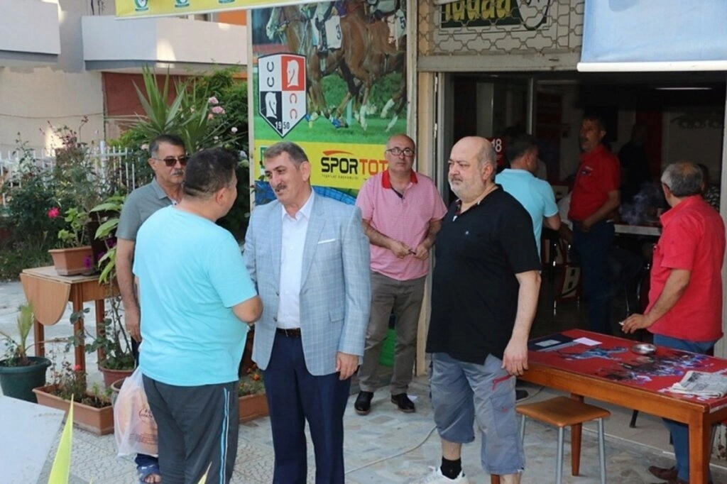 AK Parti Samsun Milletvekili Fuat Köktaş'tan bayramlaşma mesaisi - Resim 15