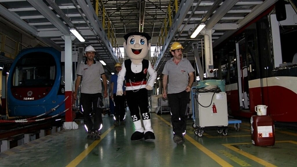 Maskot Çakır SAMULAŞ'ta - Resim 1