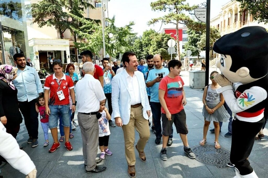 Başkan Yılmaz ve Tok'tan olimpiyatlara davet - Resim 10
