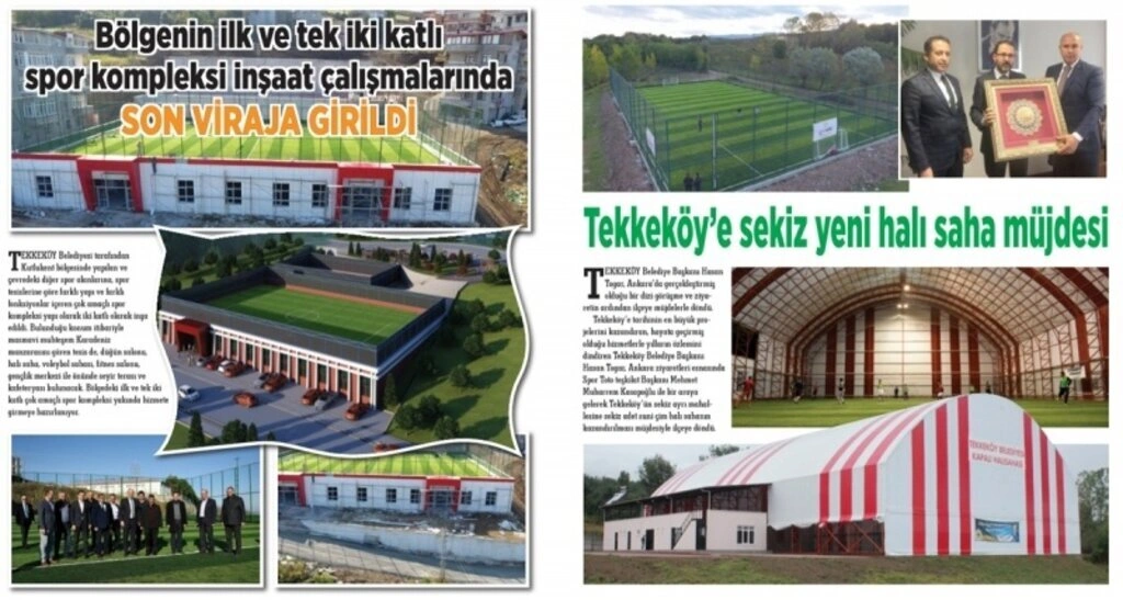 Tekkeköy'ün 2017 karnesi başarılarla dolu - Resim 5